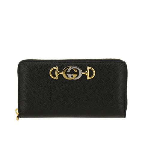 black wallet gucci|black gucci wallet women's.